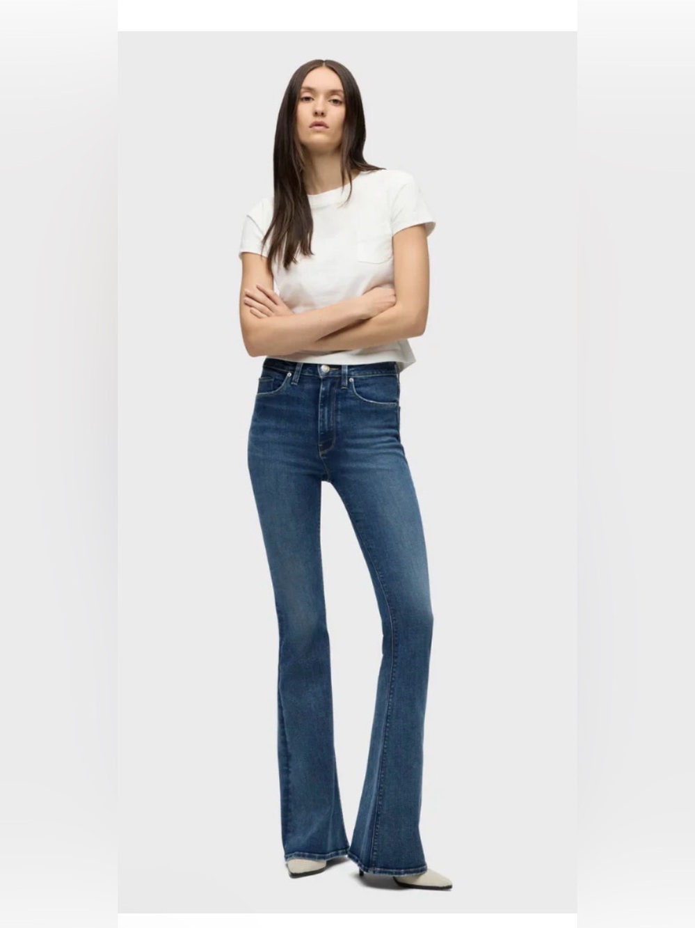 Hudson Holly High Rise Flare Jeans